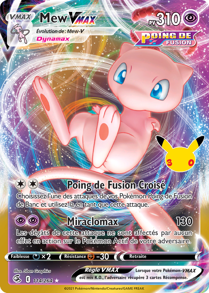 Mew VMAX — 30ᵉ Anniversaire