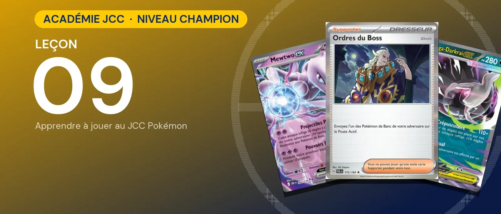 Académie JCC Pokémon, leçon 9 : Formats, rotation et tournois
