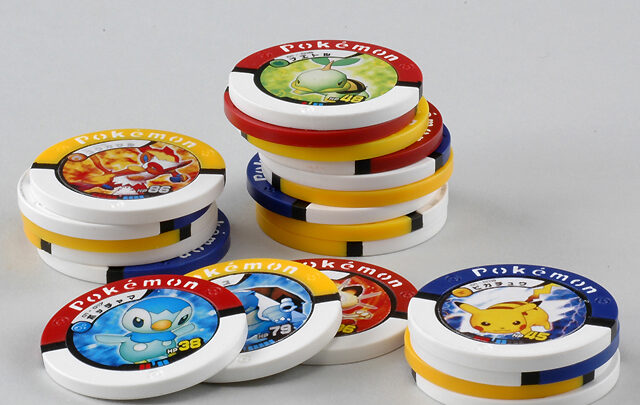 Des jetons Pokémon Battrio