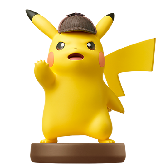 L’amiibo Détective Pikachu.