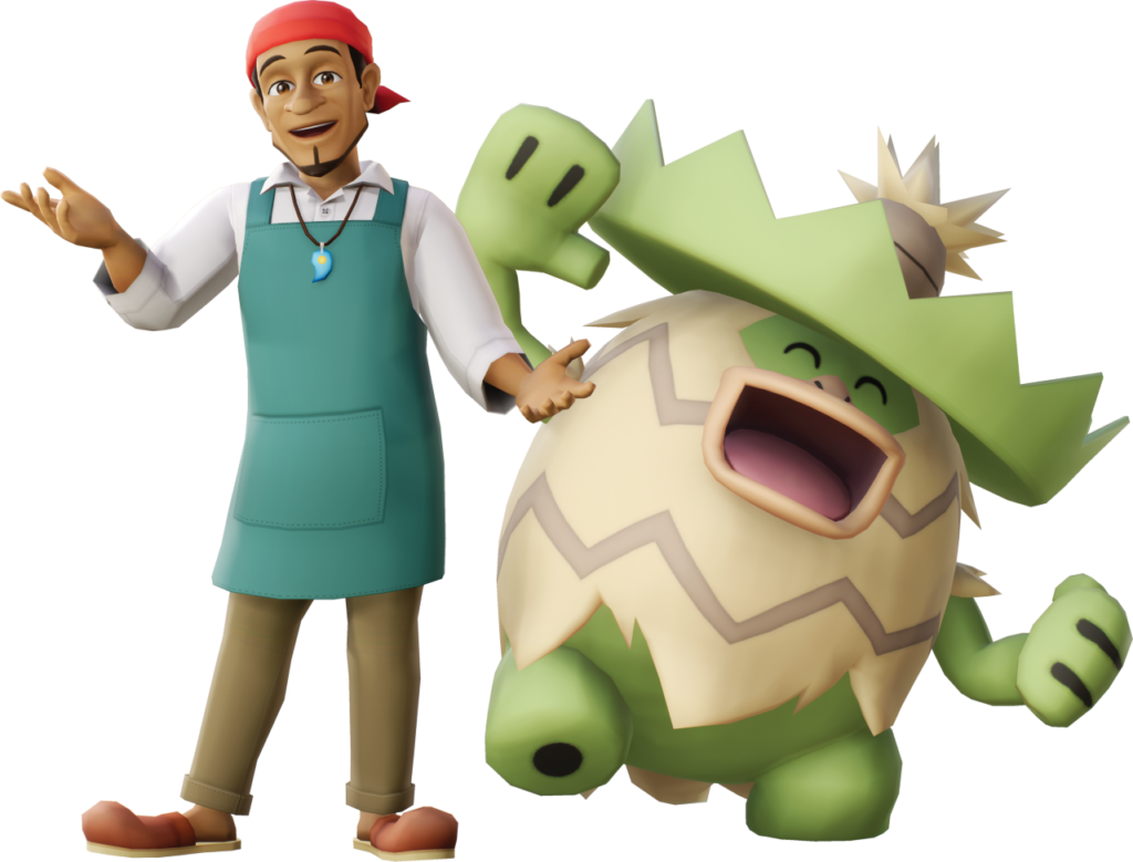 Pablo Millan et Ludicolo.