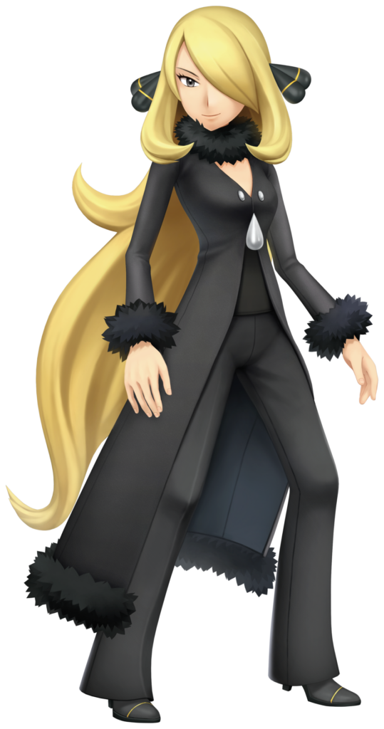 Cynthia, Maîtresse de la Ligue.