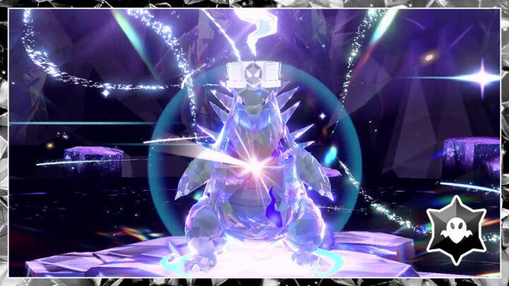 Tyranocif Téracristal Spectre dans un raid Téracristal 7 étoiles de Pokémon Écarlate et Violet