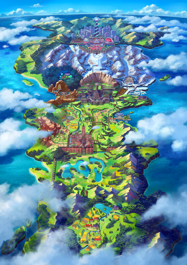 La région de Galar.