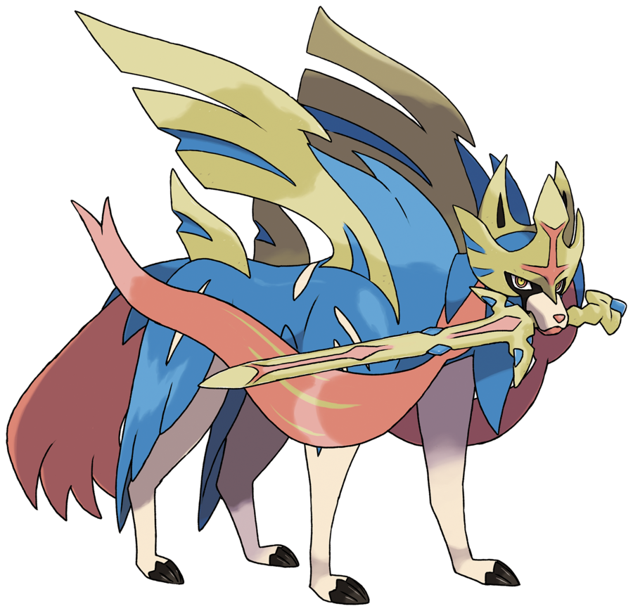Zacian, Pokémon légendaire d’Épée.