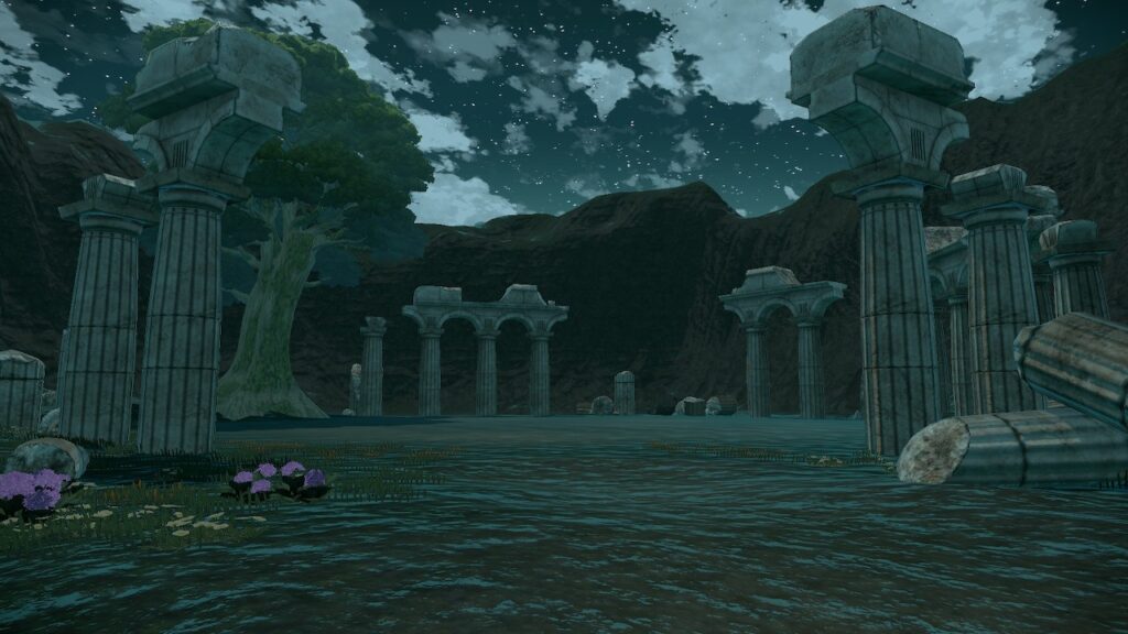L'Arène de la Lune, au Contrefort Couronné.