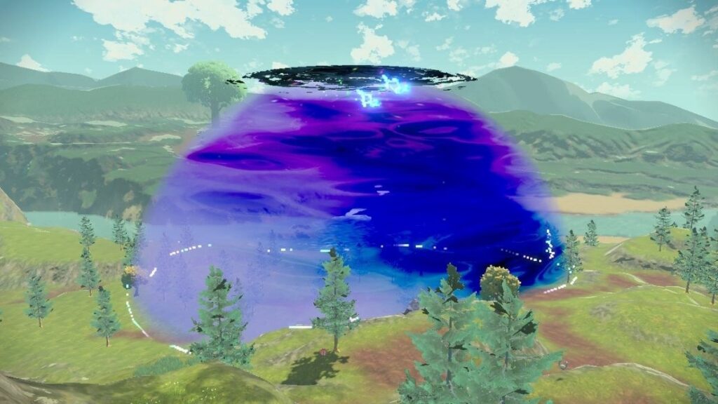 A space-time distortion.