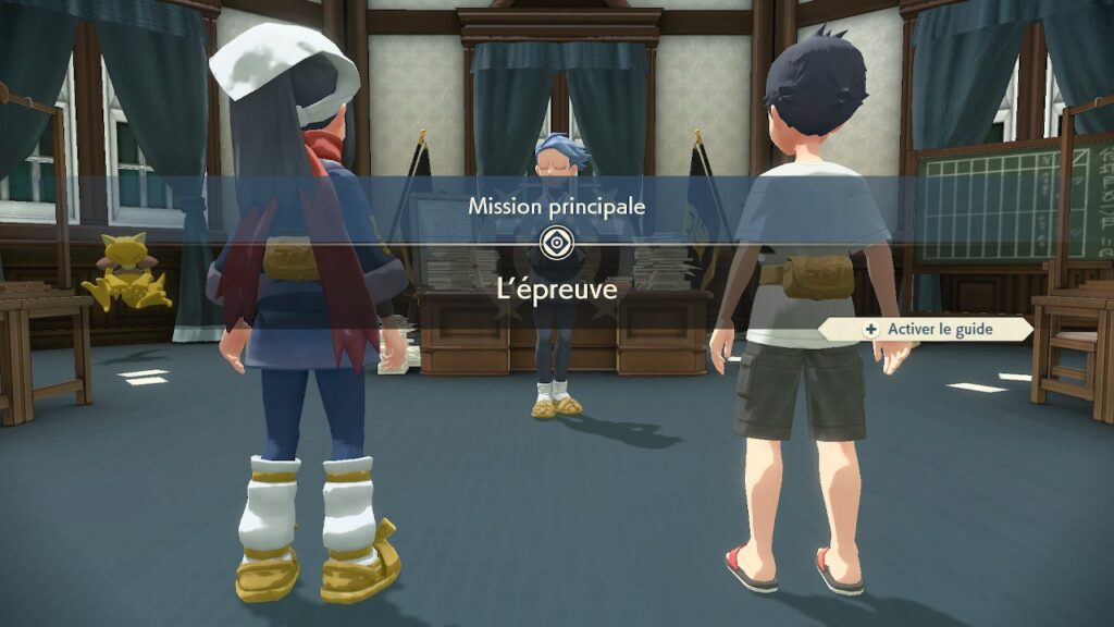 Une mission principale de Légendes Pokémon : Arceus.