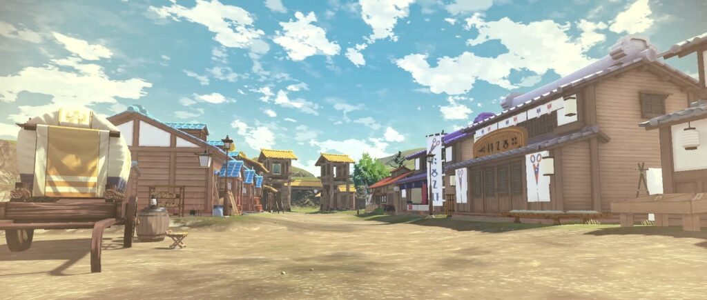 Jubilife Village, home of the Galaxy Expedition Team.