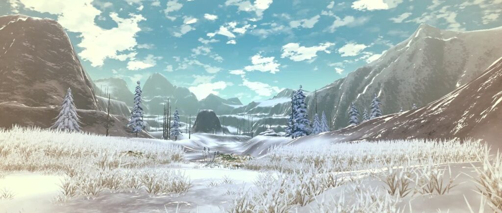 Terres Immaculées, l’une des cinq grandes zones de Hisui.