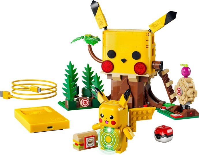 Set LEGO Pokémon SMART Play Pikachu et la cabane d'entraînement 72164