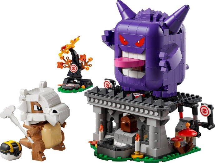 Set LEGO Pokémon SMART Play L'affrontement terrifiant entre Osselait et Ectoplasma 72166