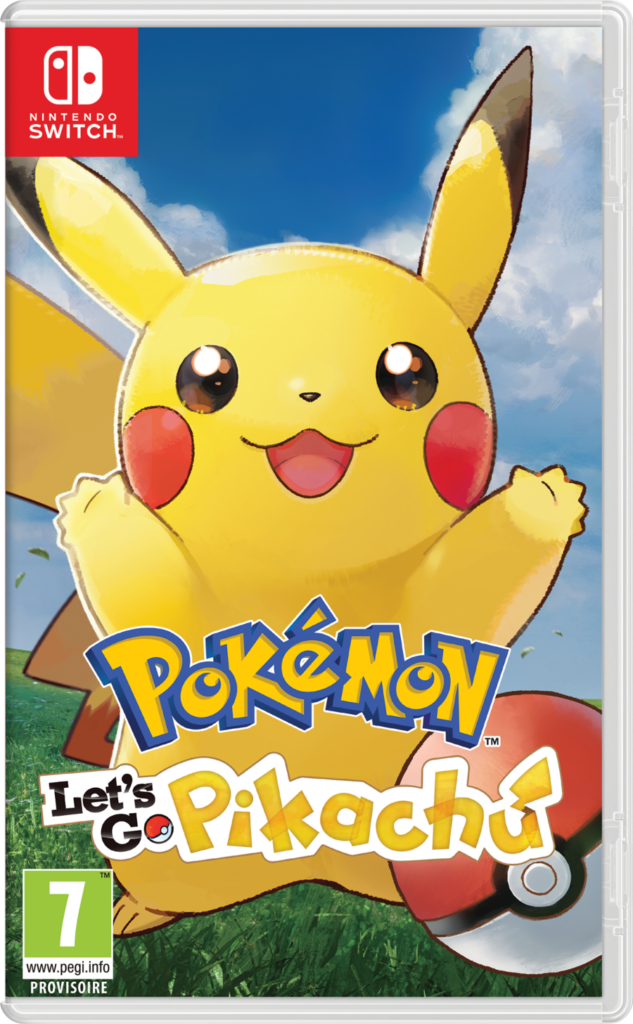 Jaquette de Let’s Go, Pikachu.