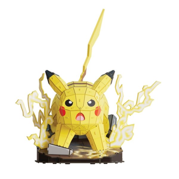 Maquette 3D Pikachu 201 pièces (4D Build)