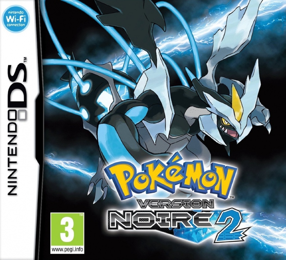Pokémon Black 2 box art.