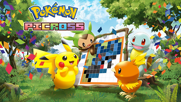 L’artwork officiel de Pokémon Picross.