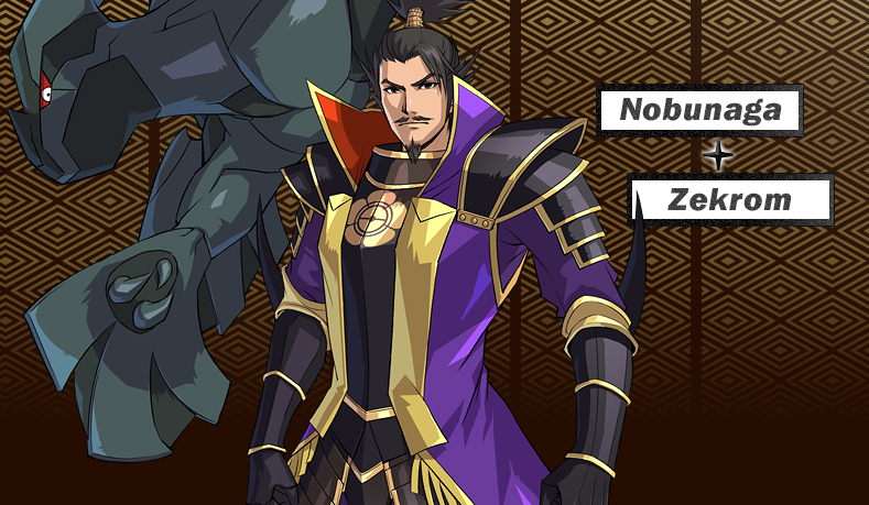 Nobunaga et Zekrom.