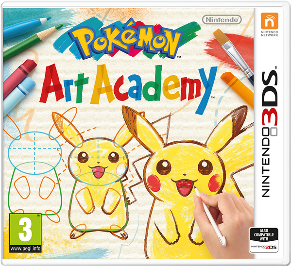 La jaquette de Pokémon Art Academy.
