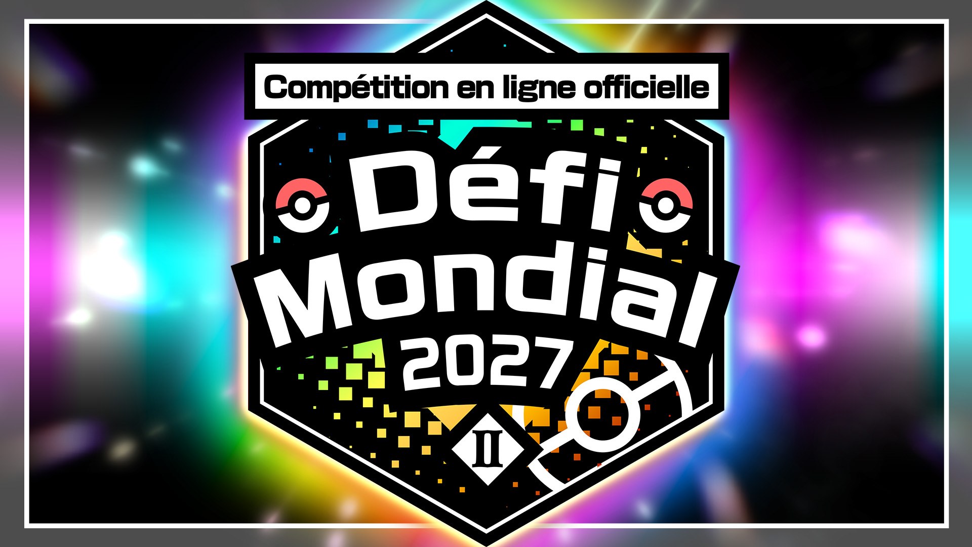 Logo officiel du Défi Mondial II (2027) de Pokémon Champions