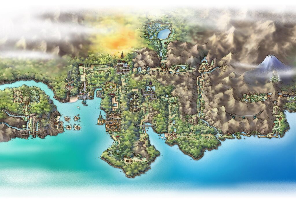 Johto, région de légendes, dans Or HeartGold et Argent SoulSilver.