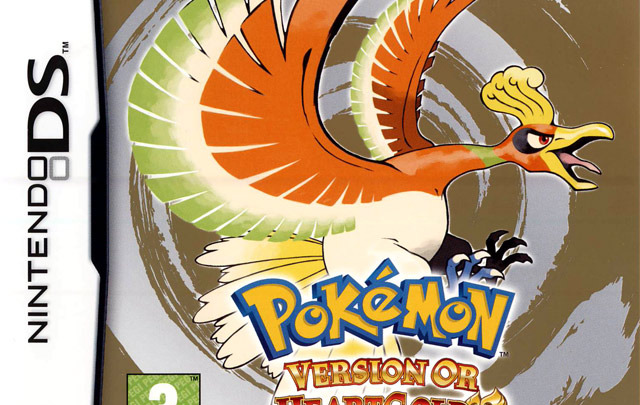 Jaquette française de Pokémon Or HeartGold, avec Ho-Oh