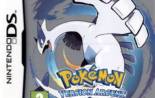 Jaquette française de Pokémon Argent SoulSilver, avec Lugia