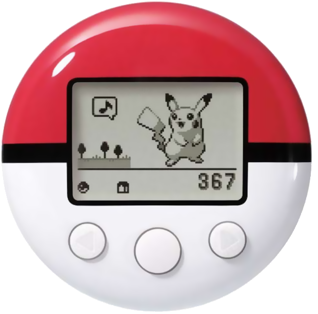 Le Pokéwalker, livré avec chaque jeu.