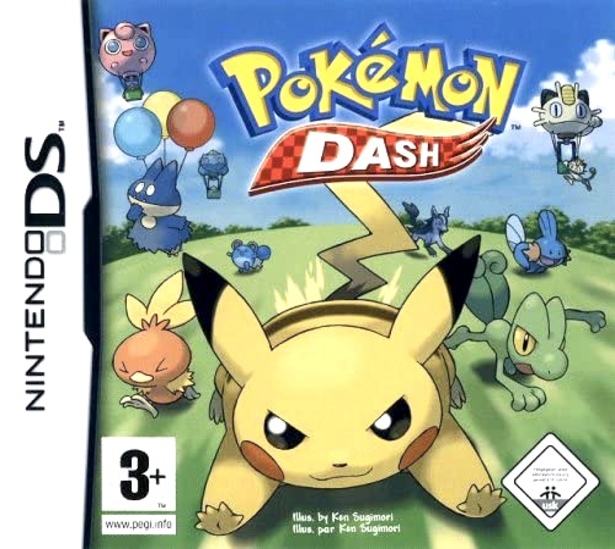 La jaquette de Pokémon Dash.