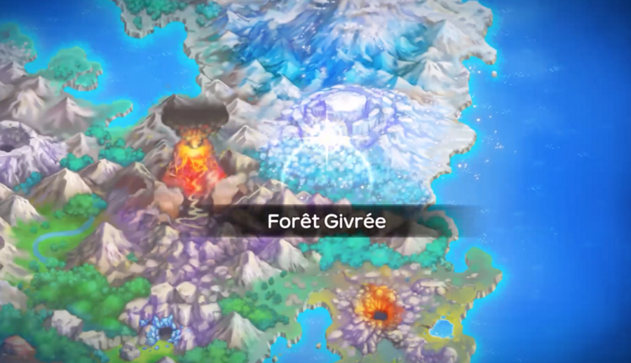 La Forêt Givrée.