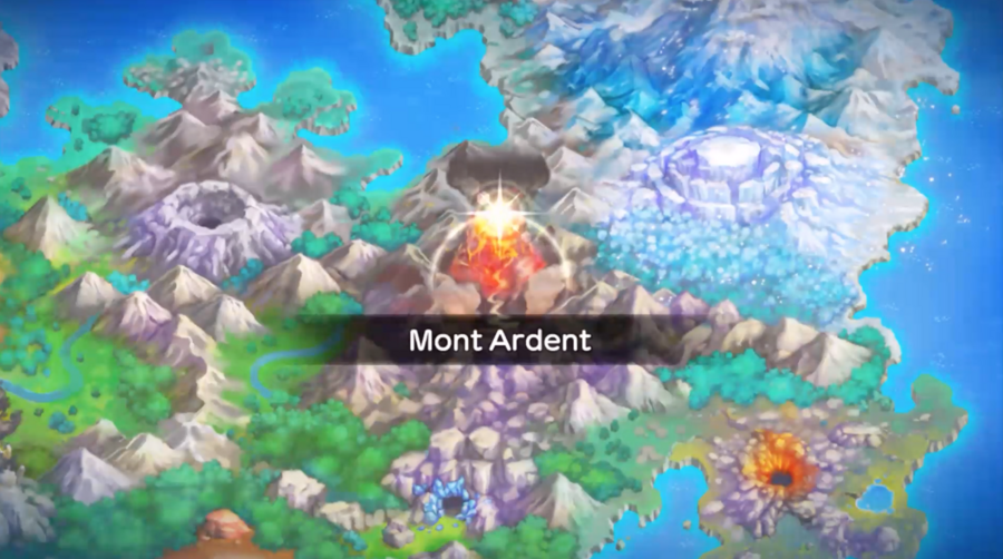 Le Mont Ardent.