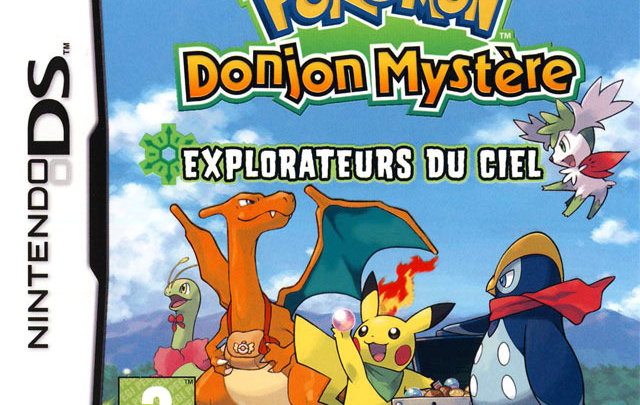 Jaquette française de Pokémon Donjon Mystère : Explorateurs du Ciel