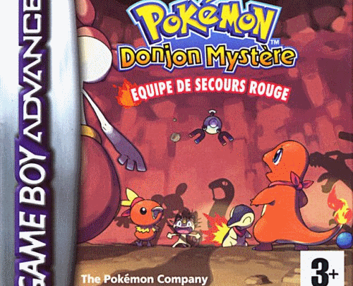 Jaquette de Pokémon Donjon Mystère : Équipe de Secours Rouge