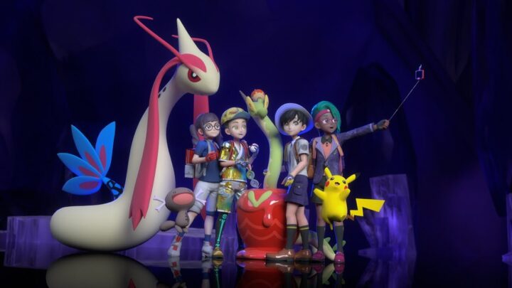 Métalosse surpuissant de type Téra Acier en raid Téra-Cristal 7 étoiles dans Pokémon Écarlate et Pokémon Violet