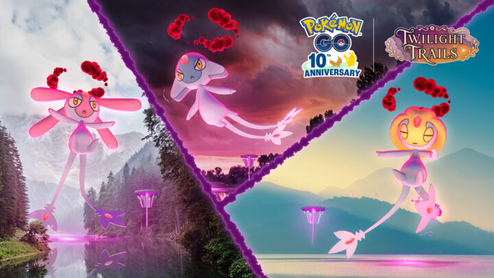 Créhelf, Créfollet et Créfadet apparaissent pour la première fois sous leur forme Dynamax dans Pokémon GO