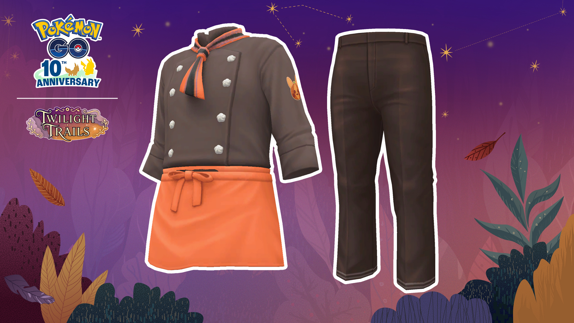 Haut et pantalon de pâtissier du Passe GO deluxe d'Halloween 2026 dans Pokémon GO
