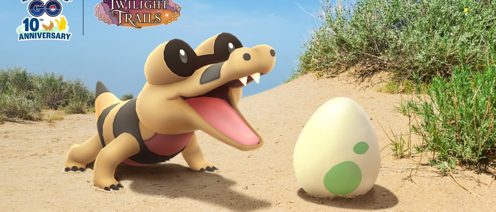 Visuel officiel de la Journée Éclosion de Mascaïman dans Pokémon GO