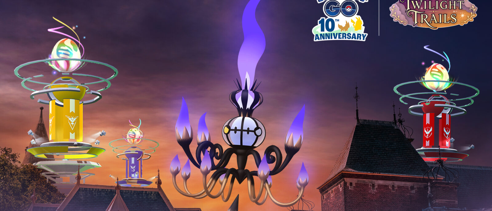 Visuel officiel de la Journée de Super Méga-Raids de Méga-Lugulabre dans Pokémon GO