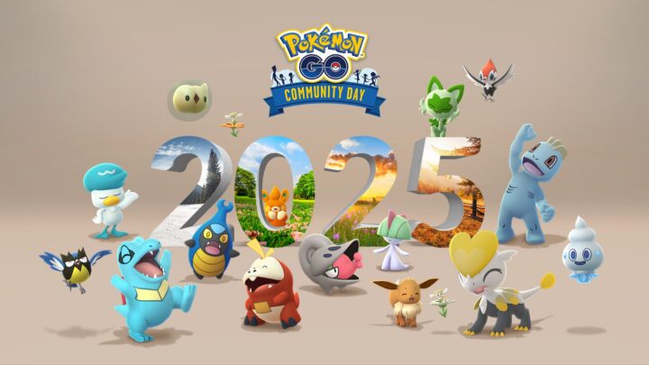Les Pokémon vedettes des Journées Communauté 2025 de Pokémon GO réunis autour du chiffre 2025
