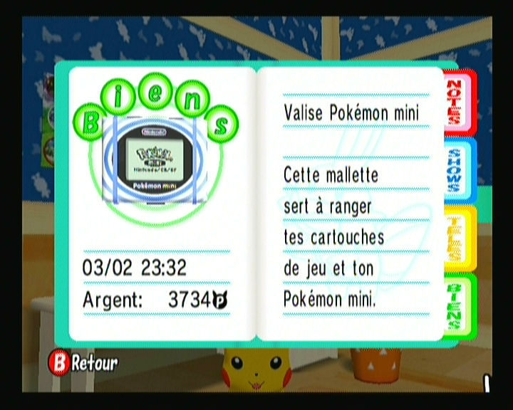 La mallette de Pokémon Channel.