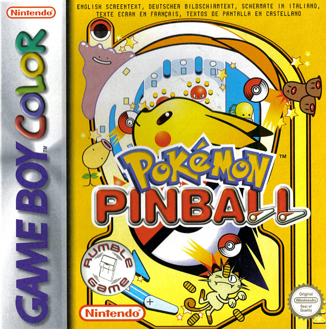 Pokémon Pinball : 151 Pokémon à capturer.