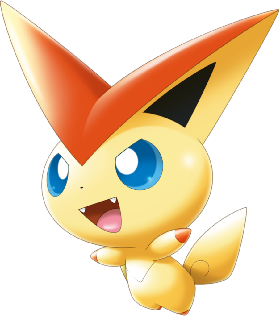 Victini, l’une des figurines de la première série.