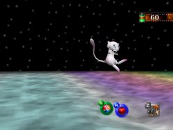 Mew, débarrassé de sa bulle : c'est le moment d'appuyer sur le déclencheur.