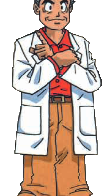 Artwork du Professeur Chen dans Pokémon Snap