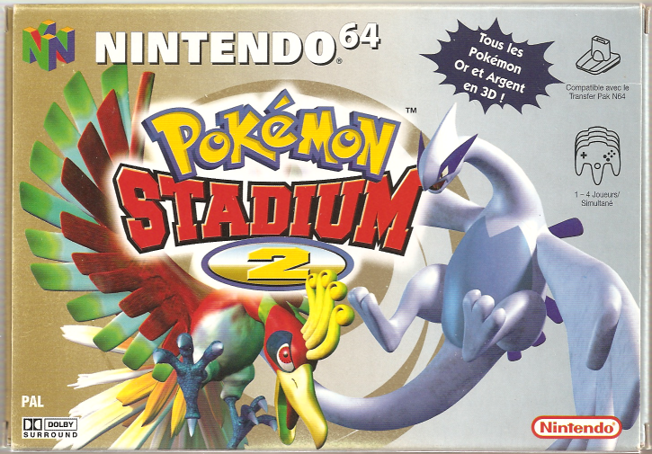 Pokémon Stadium 2, la suite consacrée à Or et Argent.