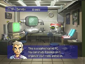 Le Professeur Chen devant le PC sophistiqué de son laboratoire