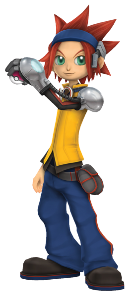 Florent, le héros de Pokémon XD.