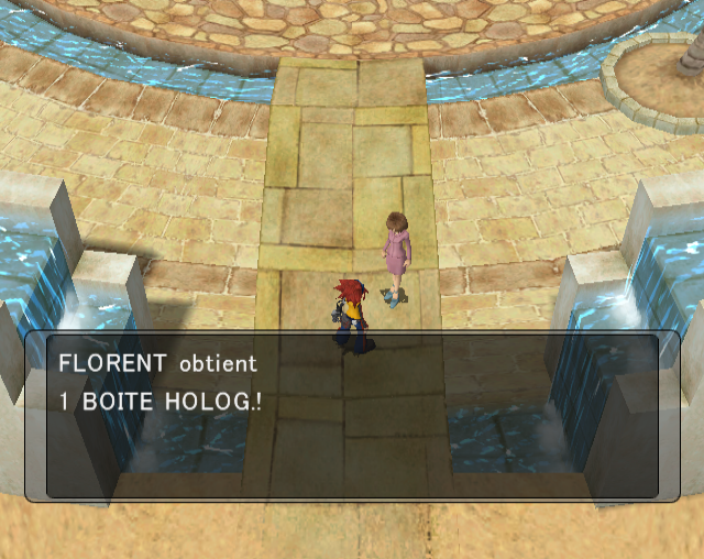 La Boîte Holodisks, offerte au 100 000e visiteur.