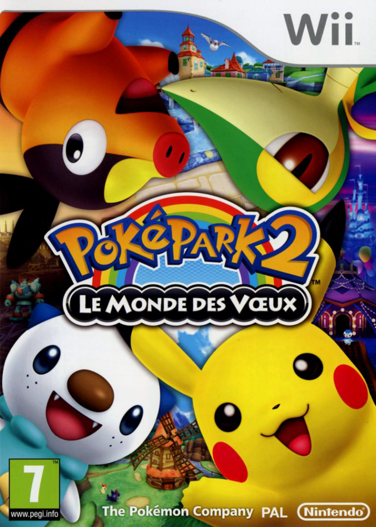 La jaquette de PokéPark 2 : Le Monde des Vœux.