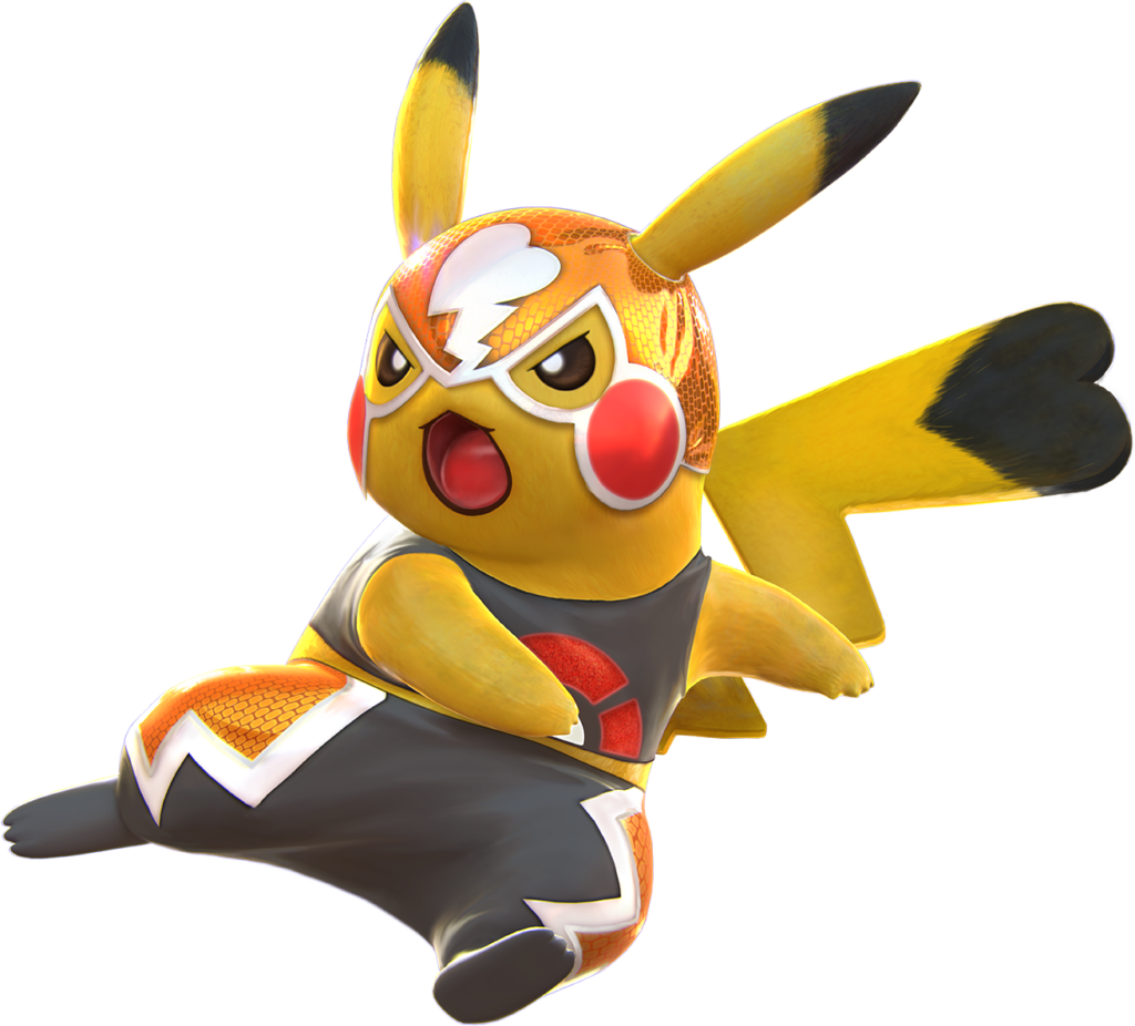Pikachu Catcheur, ajouté pour la version Wii U.
