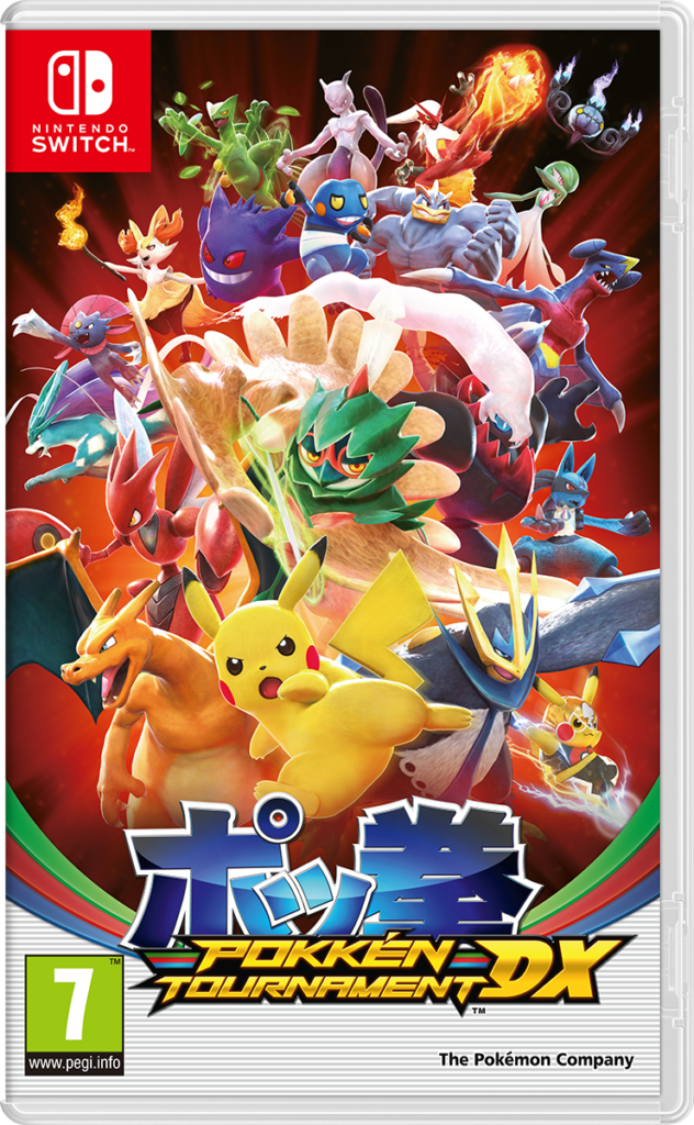 La jaquette de Pokkén Tournament DX.